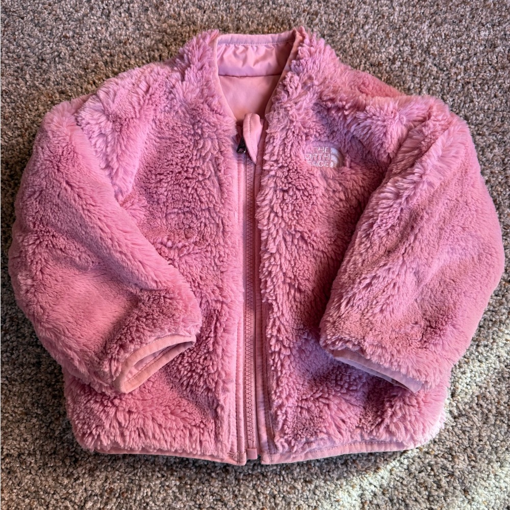 The North Face Pink Puffer Jacket for Kids - Picture 6 of 9